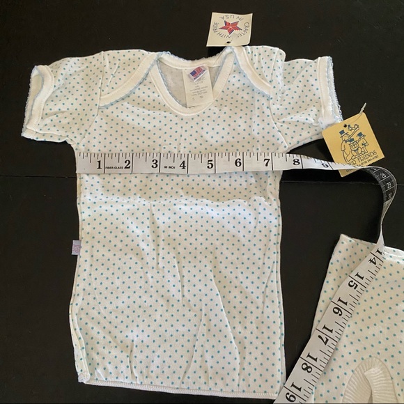 Vintage Paty Inc Outfit set with Booties NWT - Picture 9 of 12